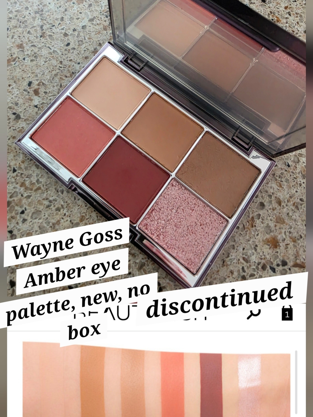 Wayne Goss Amber Eye Palette